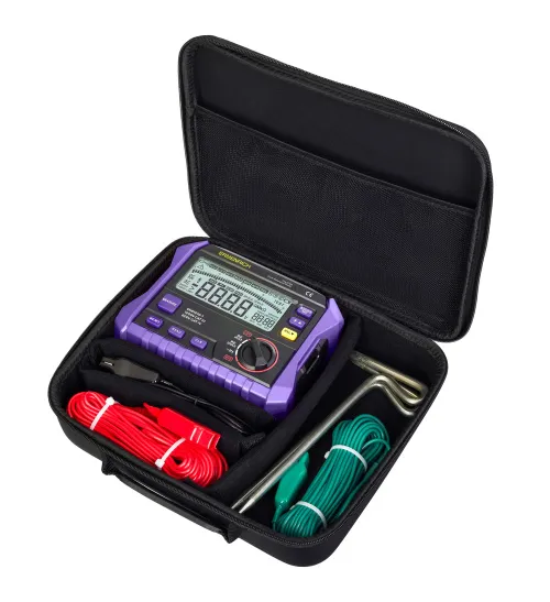 fotografia di Tester per resistenza di terra Ermenrich Ping ET60,  2
