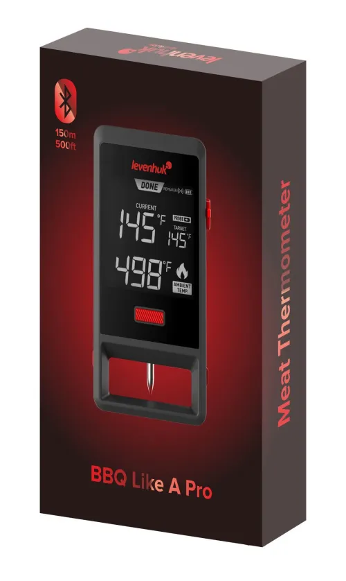 fotografia di Termometro per carne Levenhuk Wezzer Grill BT30,  2