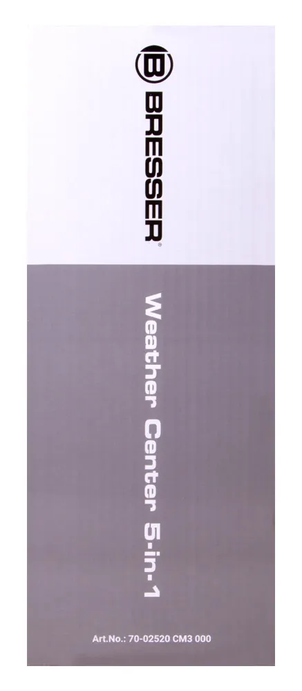 fotografia di Bresser Stazione meteo 5 IN 1 con display colori, nero,  16