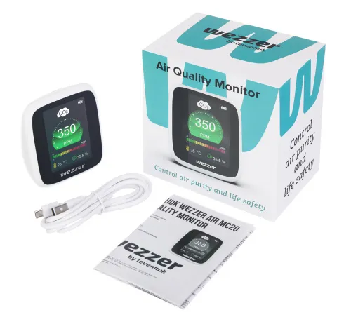 fotografia di Misuratore della qualità dell’aria Levenhuk Wezzer Air MC20,  2