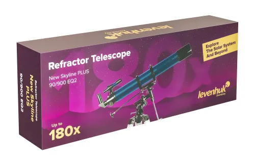 figura di Telescopio Levenhuk New Skyline PLUS 90/900 EQ2,  13