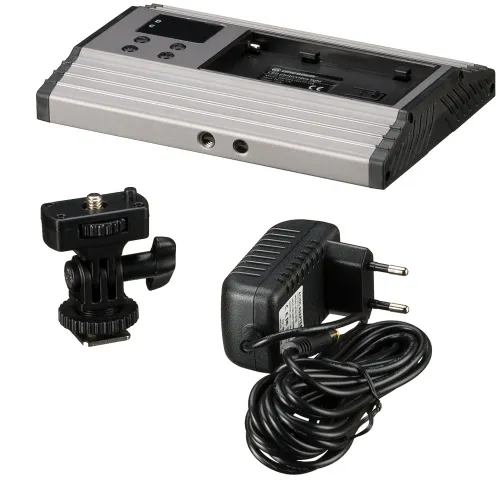 immagine di Pannello luminoso Bresser PT Pro 15B Bi-Color a LED con custodia,  5