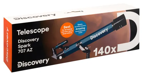 immagine di Telescopio Levenhuk Discovery Spark 707 AZ con libro,  15