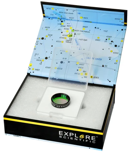 fotografia di Filtro nebulare CLS Explore Scientific 1,25”,  2