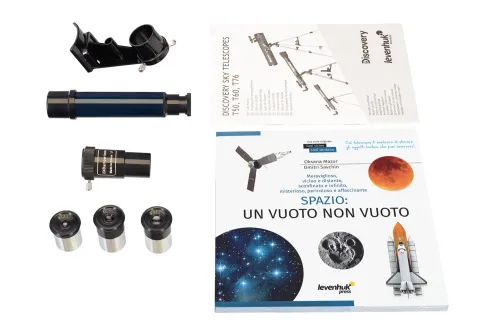 foto di Telescopio Levenhuk Discovery Sky T76 con libro,  3