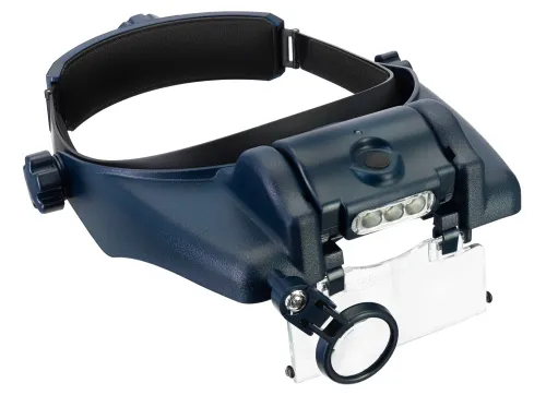 foto di Lente d’ingrandimento frontale ricaricabile Levenhuk Discovery Crafts DHR 10,  5