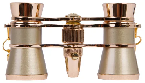 fotografia di Binocolo da teatro Levenhuk Broadway 325F (oro, con luce LED e cordoncino da collo) - Articolo in esposizione,  6