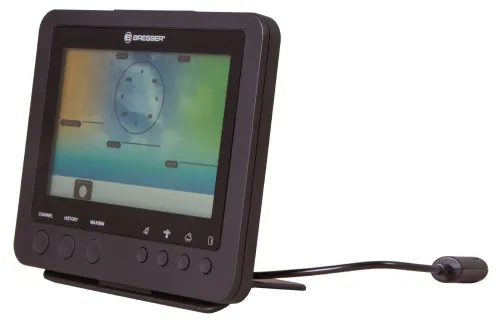 figura di Stazione meteo a colori Bresser Wi-Fi con sensore professionale 5 in 1, nera,  3