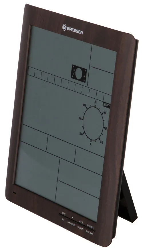 figura di Stazione meteo Bresser ClimaTemp XXL con stazione base da effetto legno,  5