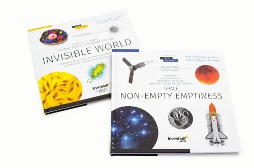 figura di Spazio. Microcosmo. Libro educativo in 2 volumi, copertina rigida,  5