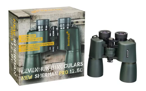 figura di Binocolo Levenhuk New Sherman PRO 12x50,  5