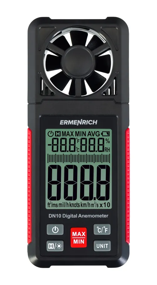 immagine di Anemometro digitale Ermenrich Seek DN10,  3