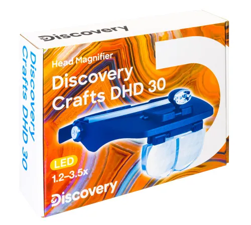 immagine di Lente d’ingrandimento frontale Levenhuk Discovery Crafts DHD 30,  12
