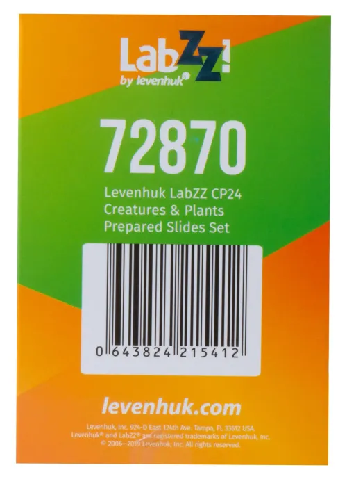 foto di Levenhuk LabZZ CP24 Set di vetrini preparati Piante e Animali,  16