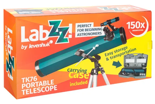 fotografia di Telescopio Levenhuk LabZZ TK76 con custodia,  14