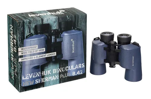 immagine di Binocolo Levenhuk New Sherman PLUS 8x42,  5