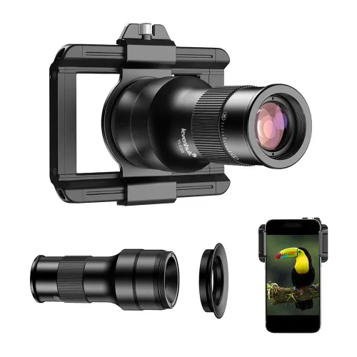 immagine di Teleculare e microculare per smartphone Levenhuk Kelvin TLC25,  2