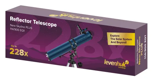 fotografia di Telescopio Levenhuk New Skyline PLUS 114/900 EQ1,  2
