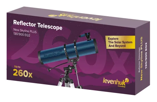 figura di Telescopio Levenhuk New Skyline PLUS 130/900 EQ2,  2