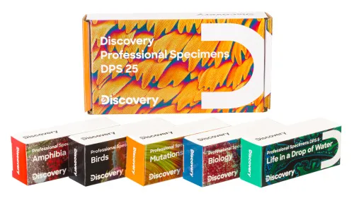 figura di Set di micropreparati Levenhuk Discovery Prof DPS 5. “Uccelli”,  2