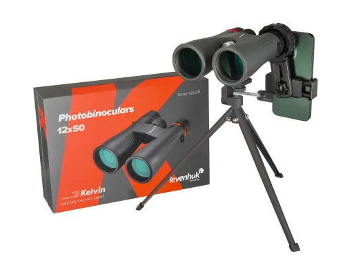 figura di Fotobinocolo Levenhuk Kelvin Snap 12x50,  2