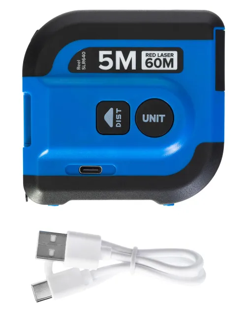 figura di Misuratore laser con flessometro Ermenrich Reel SLR640,  6
