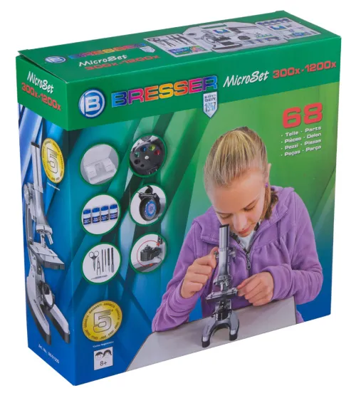 fotografia di Microscopio Bresser Junior Biotar 300–1200x,  11