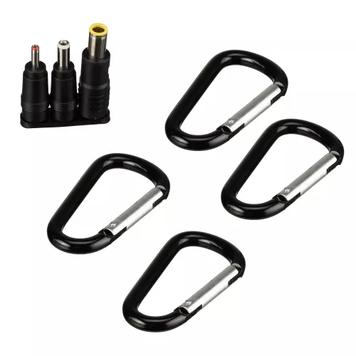 fotografia di Caricabatterie solare portatile Bresser 90 watt con alimentazione USB,  9