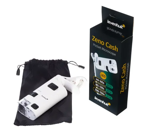 immagine di Microscopio tascabile Levenhuk Zeno Cash ZC12,  2