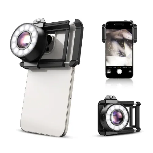 immagine di Microscopio LED per smartphone Levenhuk Kelvin TMC20,  3