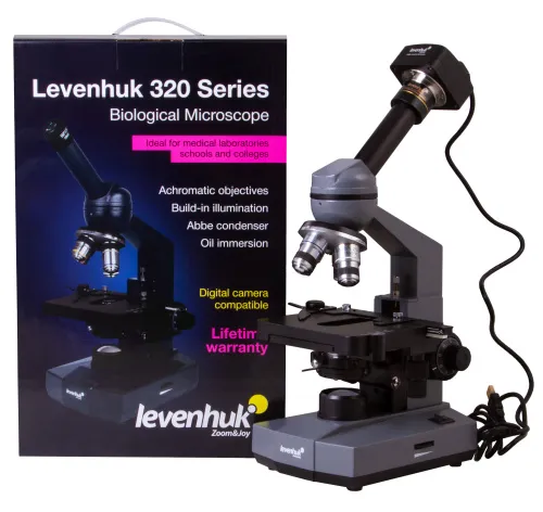 immagine di Microscopio monoculare digitale Levenhuk D320L PLUS 3.1M,  19