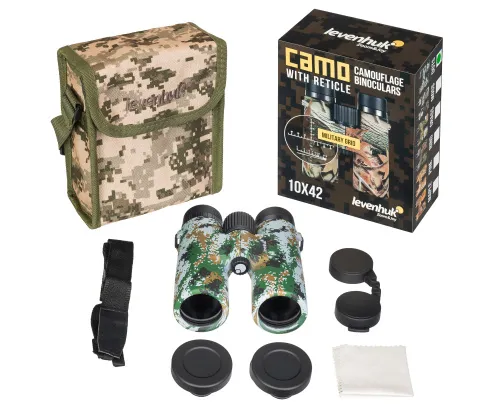 foto di Binocolo con reticolo Levenhuk Camo 10x42,  5