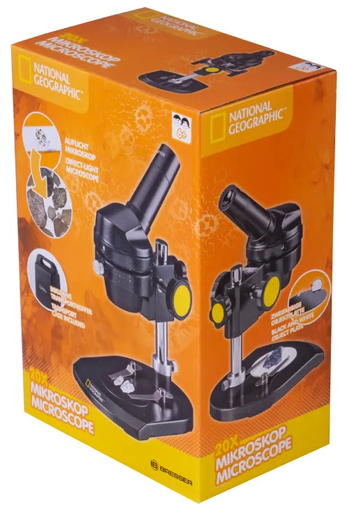 immagine di Microscopio Monoculare Bresser National Geographic 20x,  13
