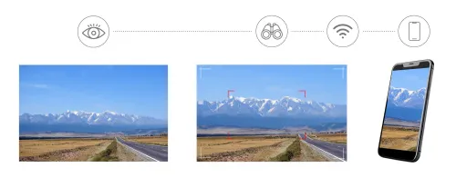 fotografia di Fotomonoculare digitale Levenhuk Kelvin Snap 8x25,  4