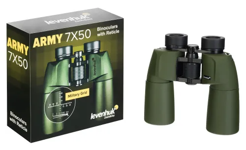 foto di Binocolo con reticolo Levenhuk Army 7x50,  6