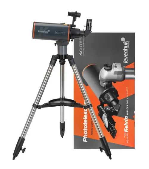figura di Fototelescopio Levenhuk Kelvin MAK90 AZ GOTO Wi-Fi ,  2