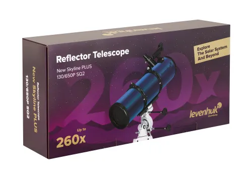 figura di Telescopio Levenhuk New Skyline PLUS 130/650P SQ2,  14