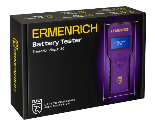 figura di Tester per batterie Ermenrich Zing AL40,  6