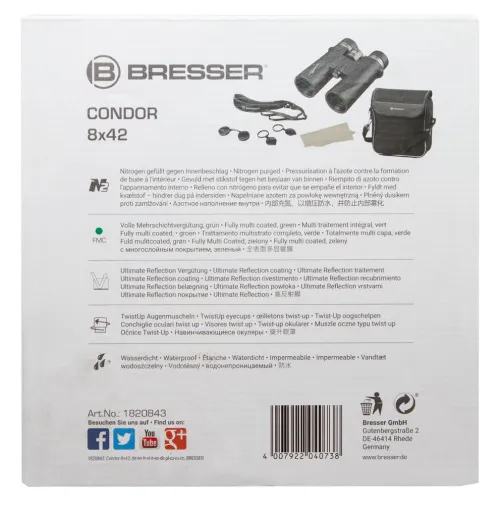 figura di Binocolo Bresser Condor UR 8x42,  14