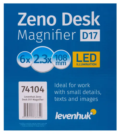 immagine di Lente d’ingrandimento Levenhuk Zeno Desk D17,  13