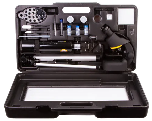 figura di Telescopio National Geographic 50/360 AZ e Microscopio con Supporto per Smartphone,  3