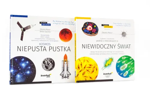 figura di Spazio. Microcosmo. Libro educativo in 2 volumi, copertina rigida,  2