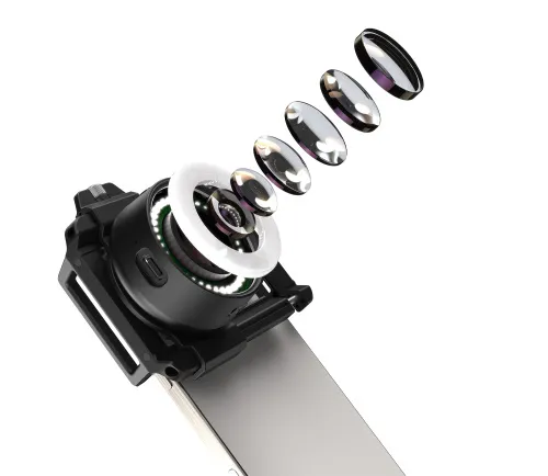 immagine di Microscopio LED per smartphone Levenhuk Kelvin TMC20,  4