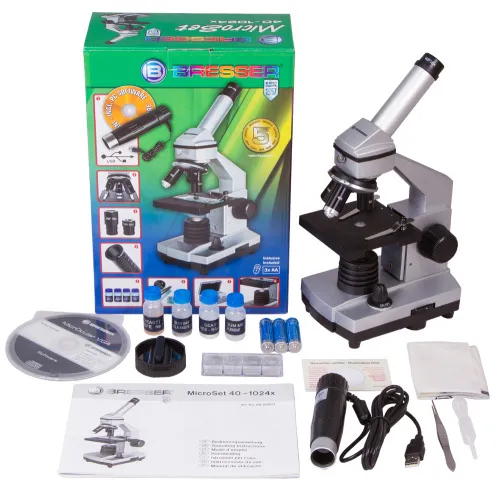 figura di Microscopio Bresser Junior 40–1024x con camera oculare,  11
