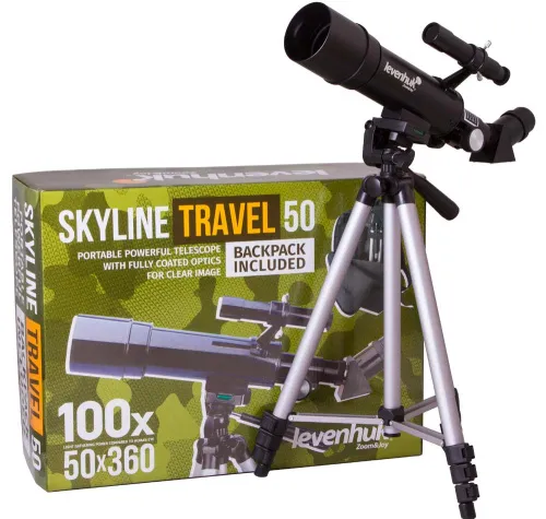 figura di Telescopio Levenhuk Skyline Travel 50,  2