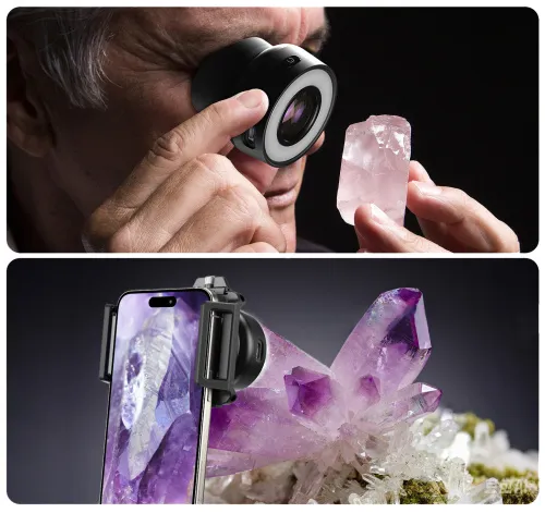 immagine di Microscopio LED per smartphone Levenhuk Kelvin TMC20,  12