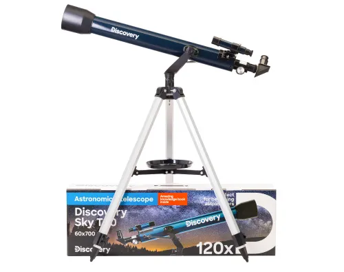 fotografia di Telescopio Levenhuk Discovery Sky T60 con libro,  2