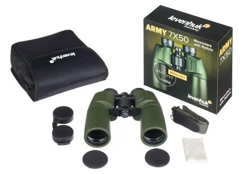 foto di Binocolo con reticolo Levenhuk Army 7x50,  5