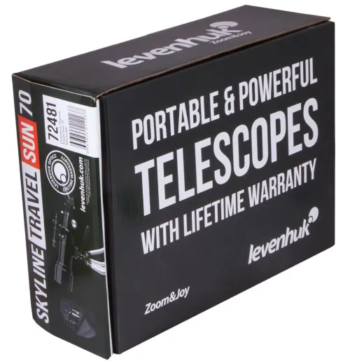 foto di Telescopio Levenhuk Skyline Travel Sun 70,  18