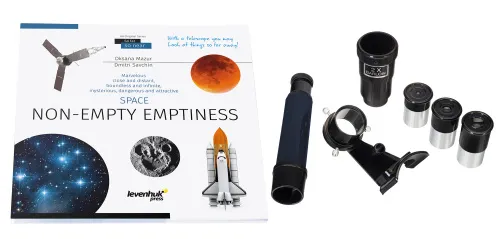 figura di Telescopio Levenhuk Discovery Spark 767 AZ con libro,  3